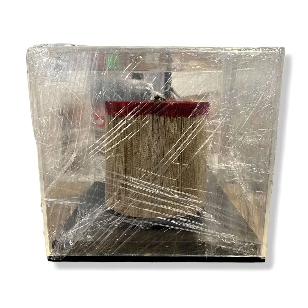 $1150 Crizu Perspex Theca Trunk Red Decorative Folded Book Sculpture Centerpiece